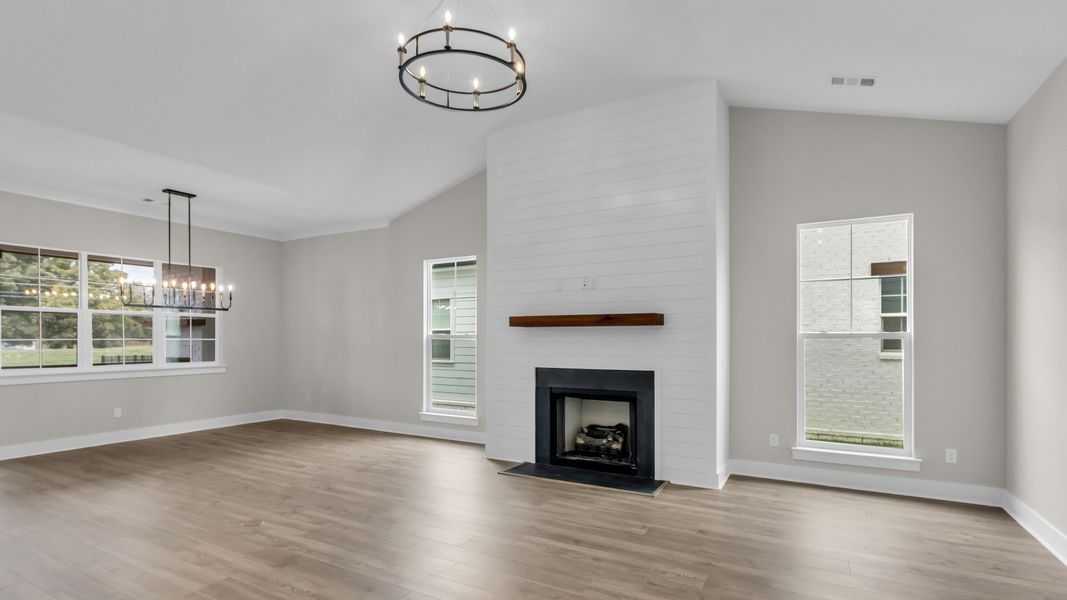 Furnished interior view inside a new home in Shelton Square, Murfreesboro (Image 13).