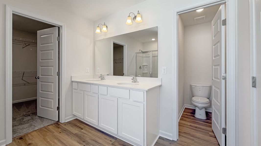 Furnished interior view inside a new home in Grand Reserve, Hinesville (Image 8).