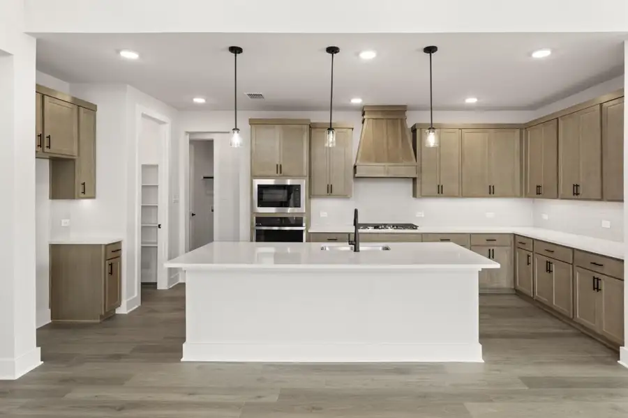 Furnished interior view inside a new home in Discovery Collection at Union Park, Little Elm (Image 5).