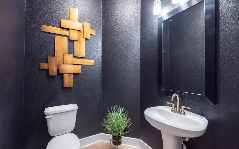 Furnished interior view inside a new home in Marvida, Cypress (Image 27).