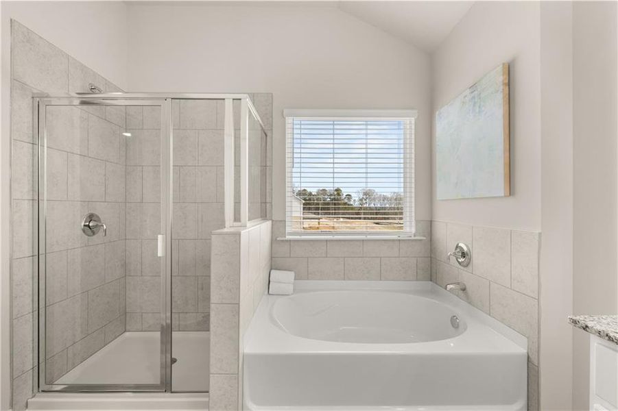 Furnished interior view inside a new home in Alcovy Village, Lawrenceville (Image 69).