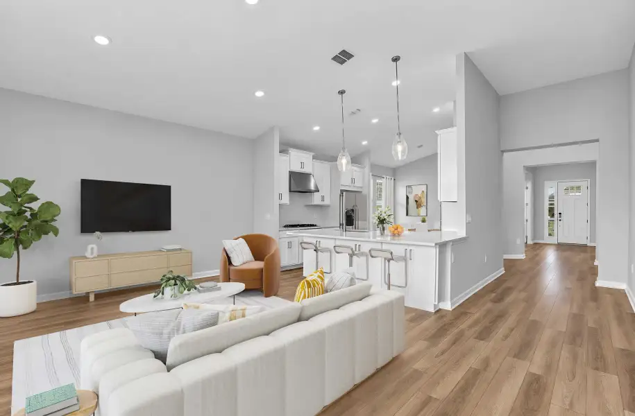Representative furnished interior of a home built from the Saint Thomas by Taylor Morrison in Firethorn, Parrish (Image 7).