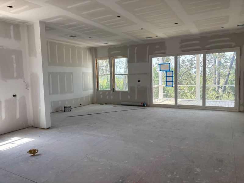 Spacious, unfurnished interior of a new home in The Preserve at Pennys Creek, Johns Island (Image 25).
