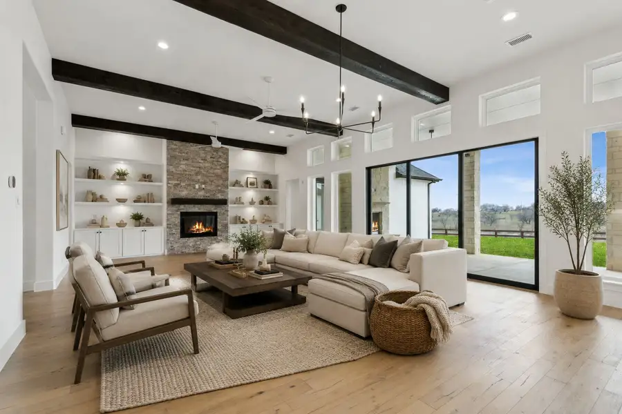 Furnished interior view inside a new home in The Vines, Haslet (Image 6).