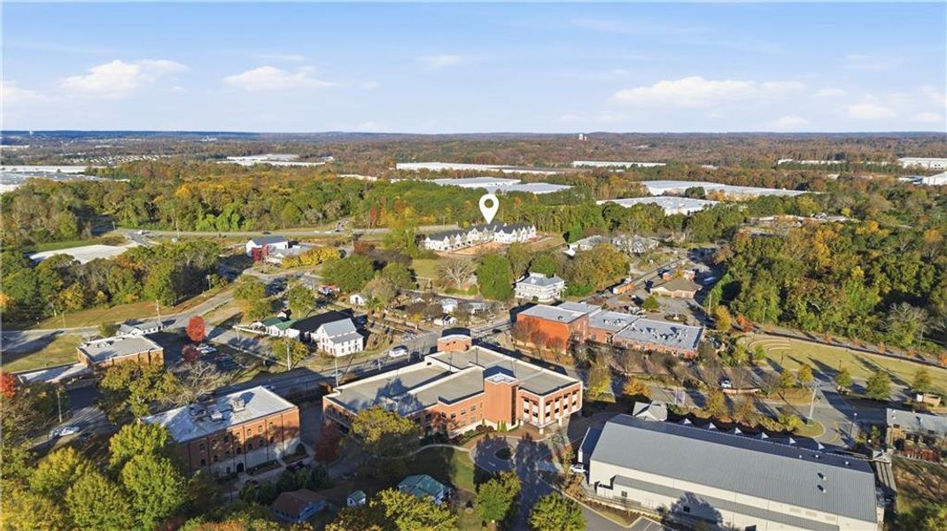 Front exterior of a new home in , Braselton, GA, highlighting curb appeal (Image 29).