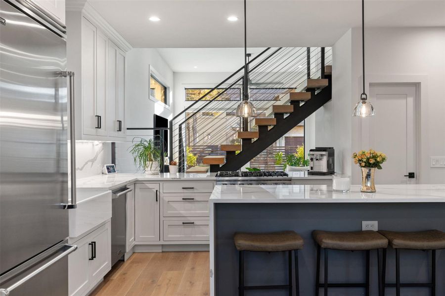 Furnished interior view inside a new home in , Austin (Image 16).