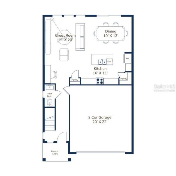 One or more photos are virtually staged.**One or more photos are virtually staged.Rendering, not actual photo”Or “Alternate elevation—consult listing for true build.
