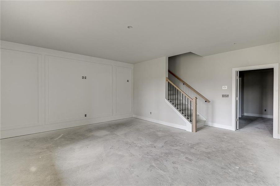 In-progress construction of a new home in , Buford, GA (Image 30).