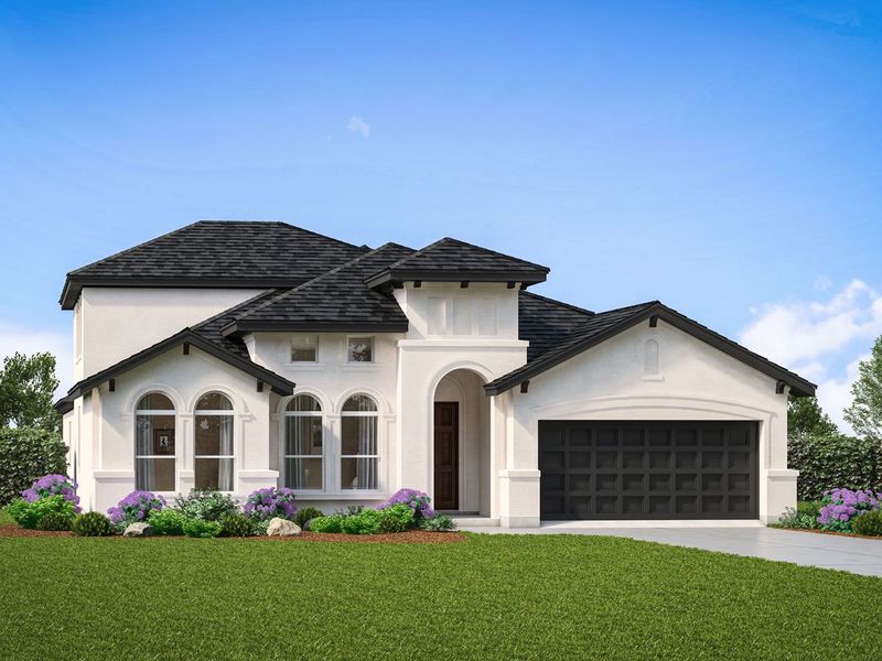 Representative exterior photo of a completed home built from the Bentley by Landon Homes in Lexington Frisco, Frisco, TX (Image 23). Representative exterior photo of a completed home built from the Bentley by Landon Homes in Lexington Frisco, Frisco, TX (Image 23).