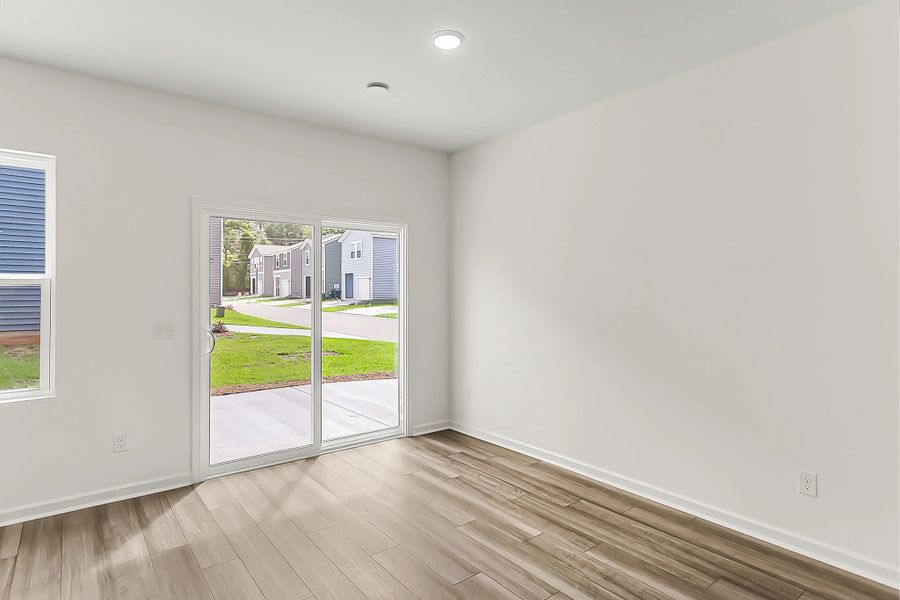 Representative unfurnished interior of a home built from the Compass by Starlight Homes in Pinckney Place, North Charleston (Image 16). Representative unfurnished interior of a home built from the Compass by Starlight Homes in Pinckney Place, North Charleston (Image 16).