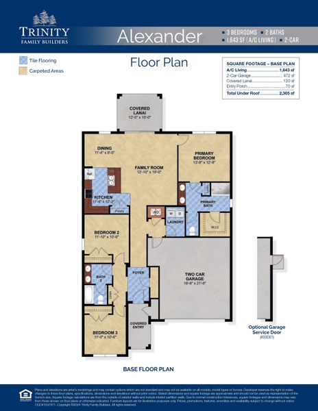 Alexander floor plan