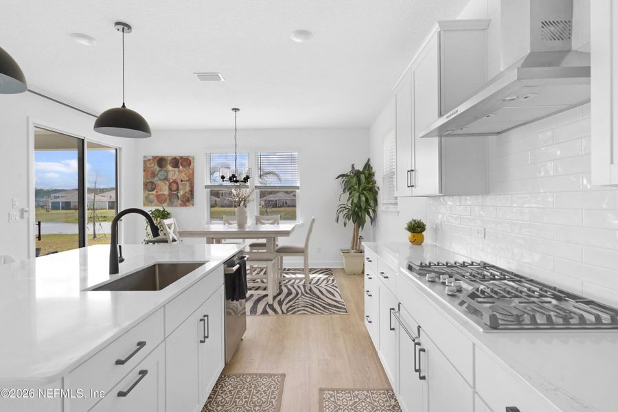 Furnished interior view inside a new home in TrailMark, St. Augustine (Image 35).