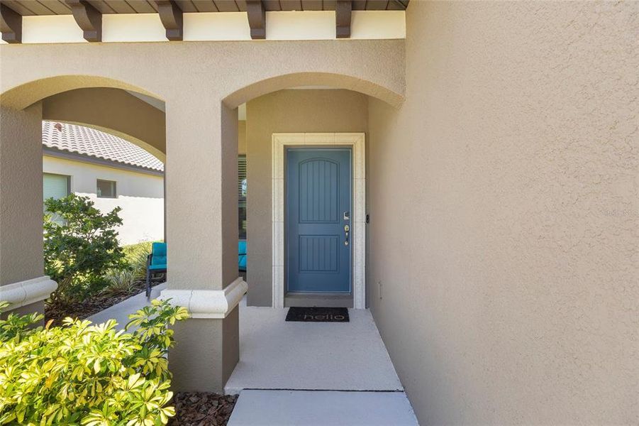 Exterior details and patio area of a home in , Nokomis (Image 27).