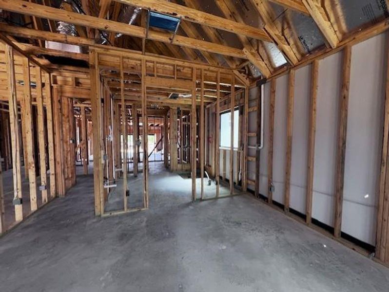 In-progress construction of a new home in Evergreen 55', Conroe, TX (Image 4). In-progress construction of a new home in Evergreen 55', Conroe, TX (Image 4).