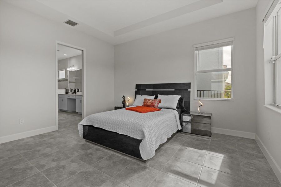 Furnished interior view inside a new home in , The Acreage (Image 15).