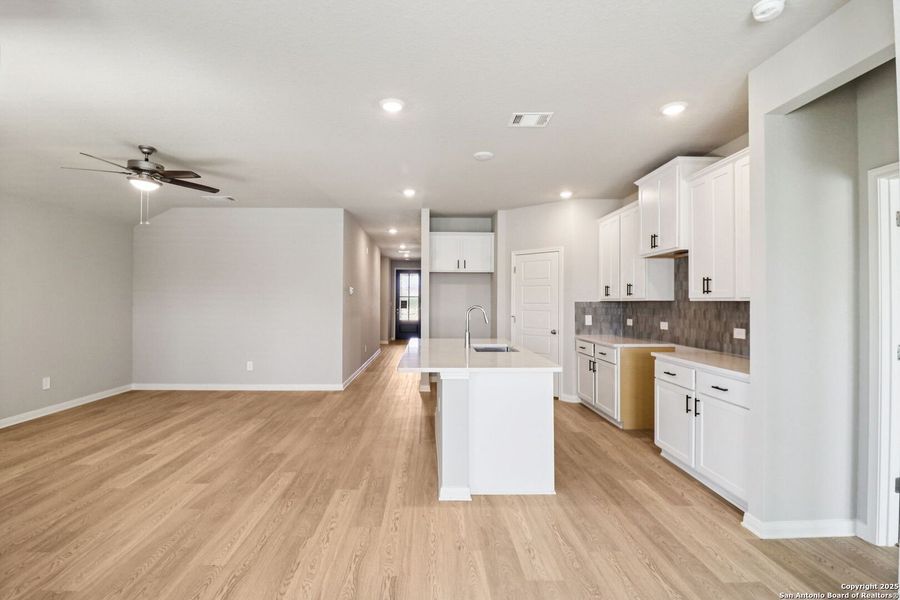 Furnished interior view inside a new home in Arcadia Ridge - Premier Series, San Antonio (Image 14). Furnished interior view inside a new home in Arcadia Ridge - Premier Series, San Antonio (Image 14).