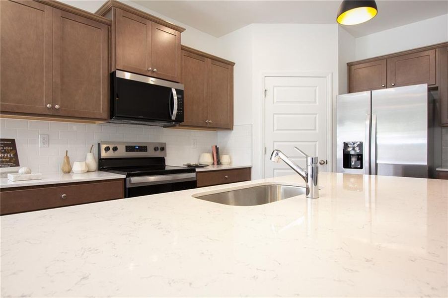 Furnished interior view inside a new home in Harvest Park, Decatur (Image 11).