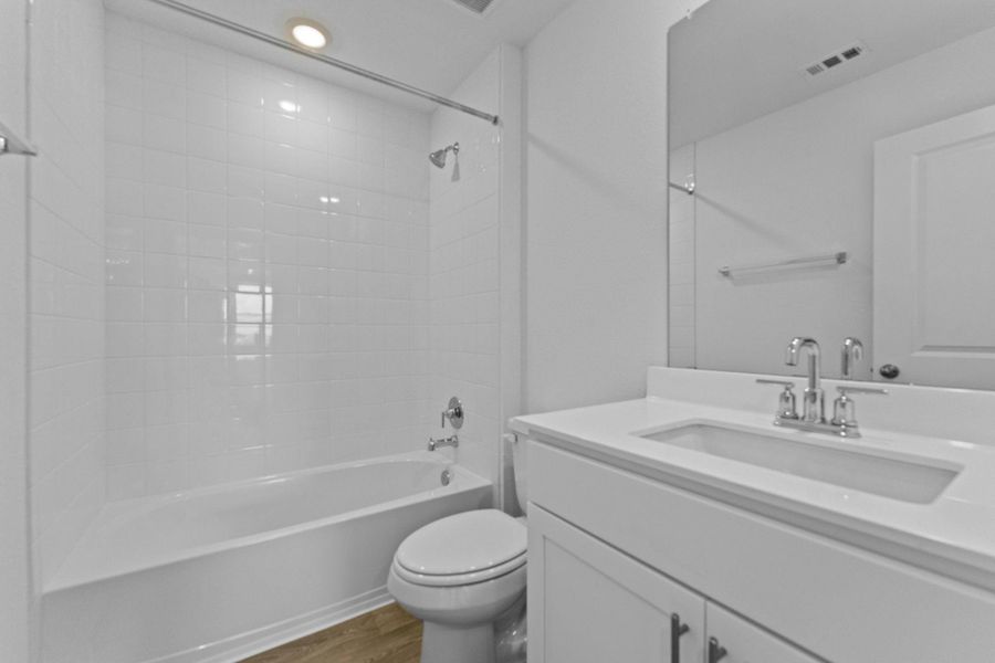 Furnished interior view inside a new home in Palomino, Manor (Image 8). Furnished interior view inside a new home in Palomino, Manor (Image 8).