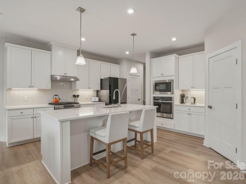 Furnished interior view inside a new home in , Monroe (Image 28).