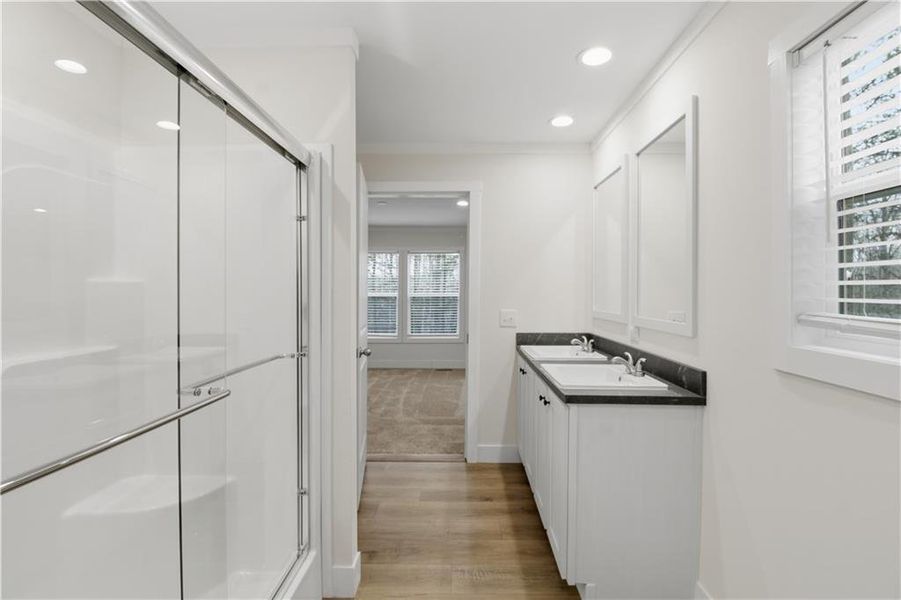 Furnished interior view inside a new home in , Ball Ground (Image 11).