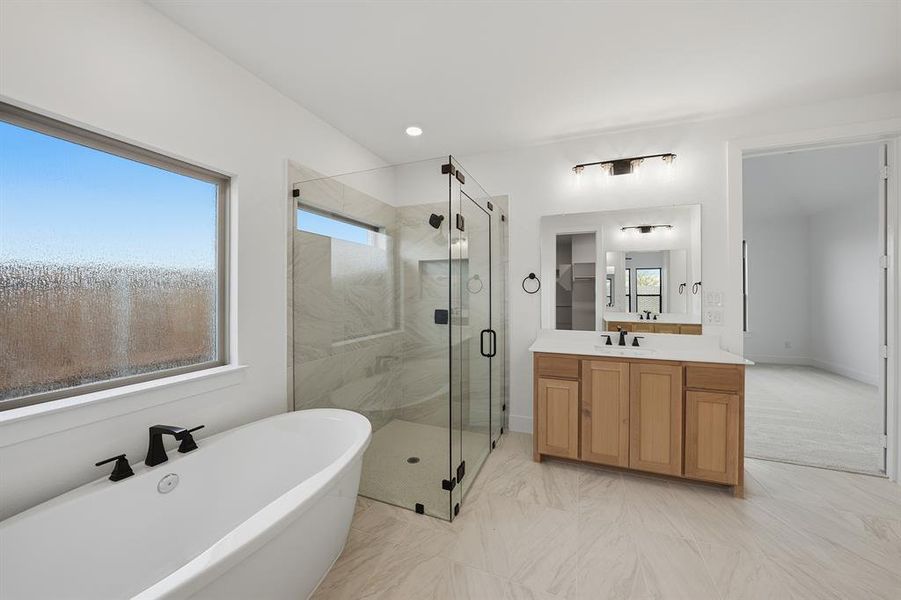 Furnished interior view inside a new home in Aster Park, McKinney (Image 13). Furnished interior view inside a new home in Aster Park, McKinney (Image 13).