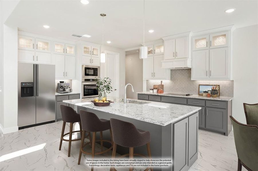 Furnished interior view inside a new home in Ridgepoint, Midlothian (Image 8). Furnished interior view inside a new home in Ridgepoint, Midlothian (Image 8).