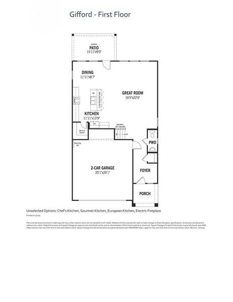 Gifford - First Floor Gifford - First Floor