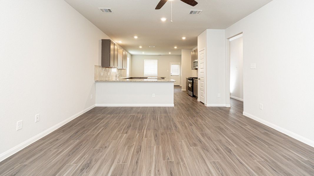 Family Room to Kitchen