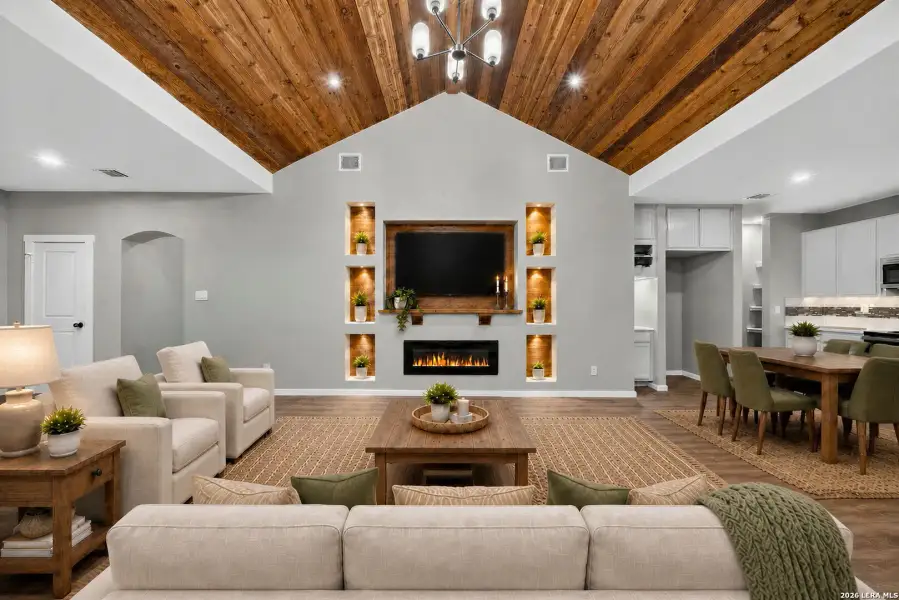 Furnished interior view inside a new home in , Somerset (Image 11).
