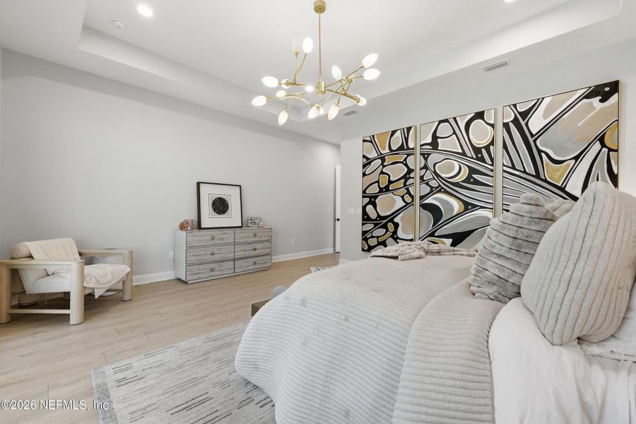 Furnished interior view inside a new home in , Ponte Vedra (Image 22).
