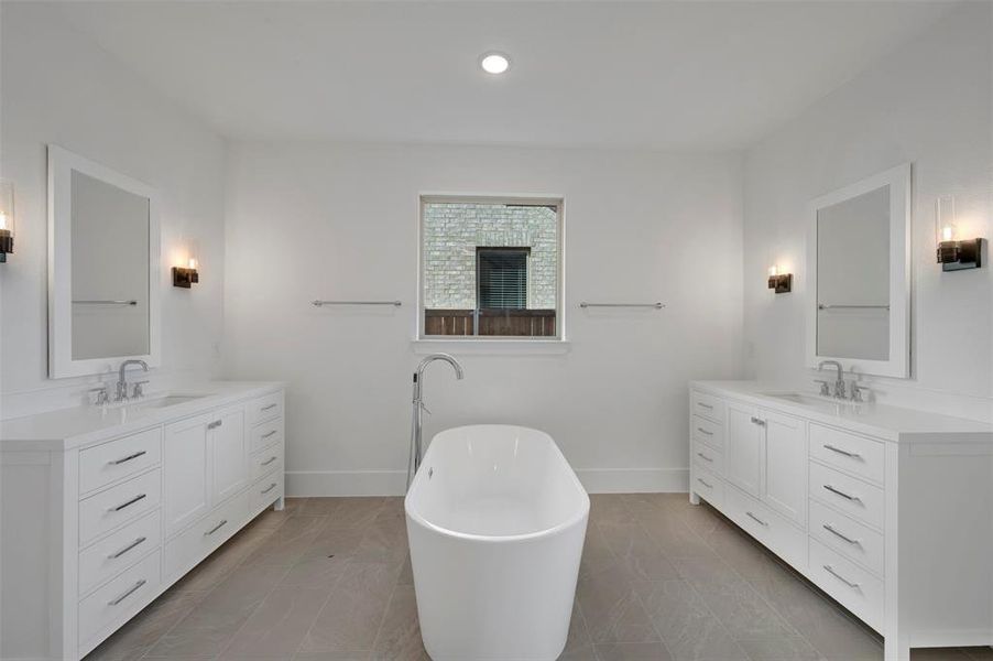 Furnished interior view inside a new home in Wellington, Haslet (Image 25).