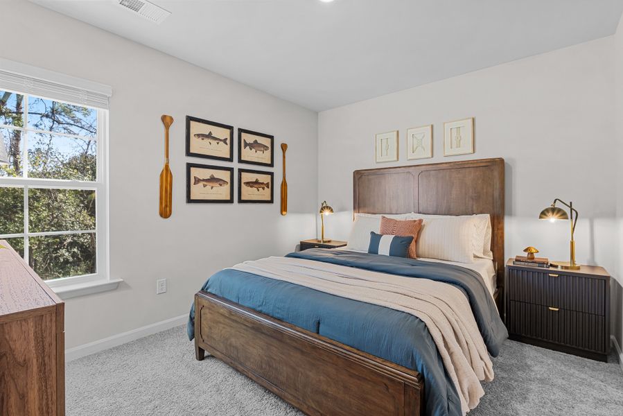 Representative furnished interior of a home built from the Oak by McGuinn Homes in Faith Hill, West Columbia (Image 28).
