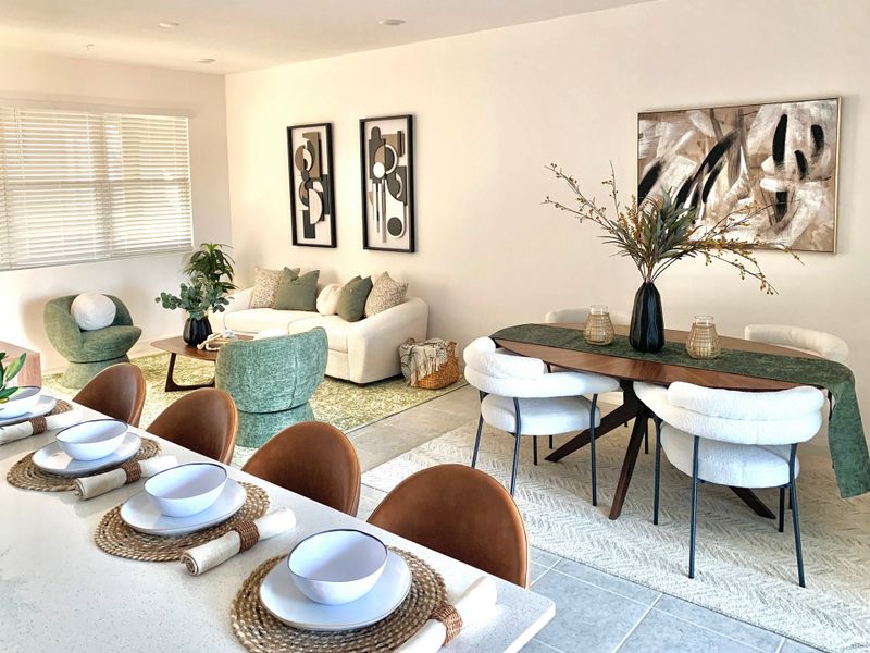 Representative furnished interior of a home built from the Grant by Park Square Residential in Townwalk at Babcock Ranch, Punta Gorda (Image 3).