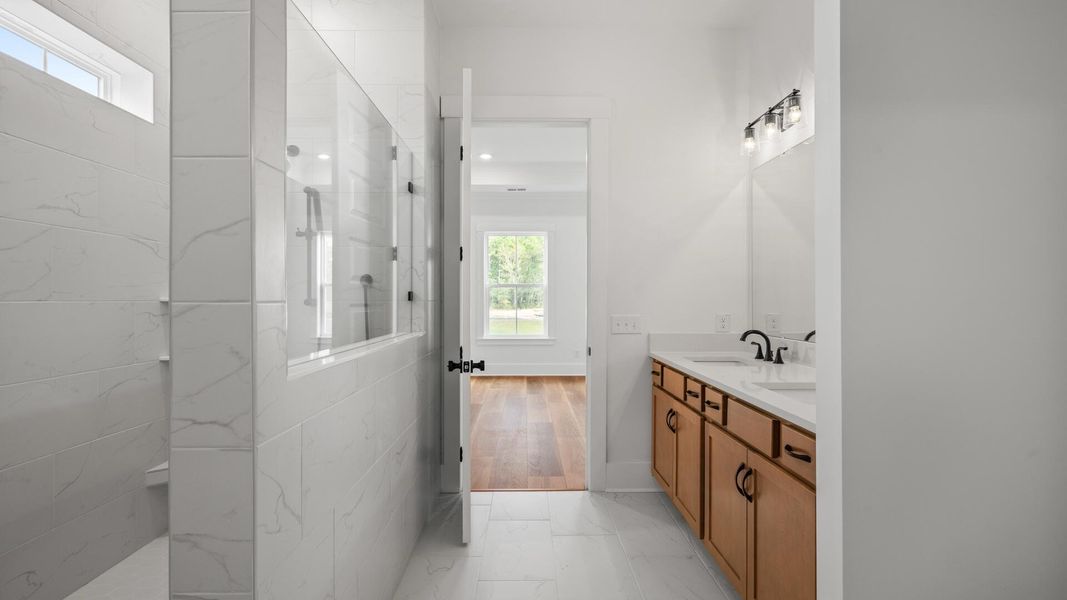 Furnished interior view inside a new home in Pamlico Terrace, Awendaw (Image 7).