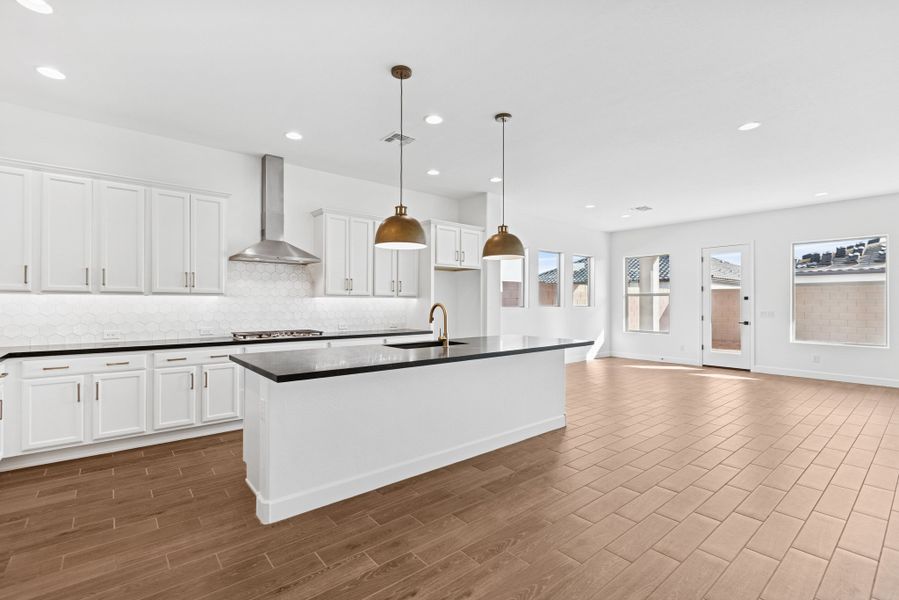Furnished interior view inside a new home in Tavolo at Soleo, San Tan Valley (Image 6).