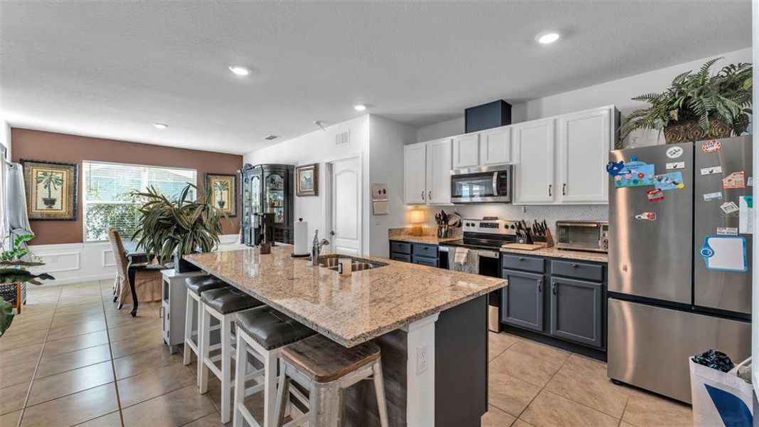 Furnished interior view inside a new home in Wind Meadows South, Bartow (Image 10).