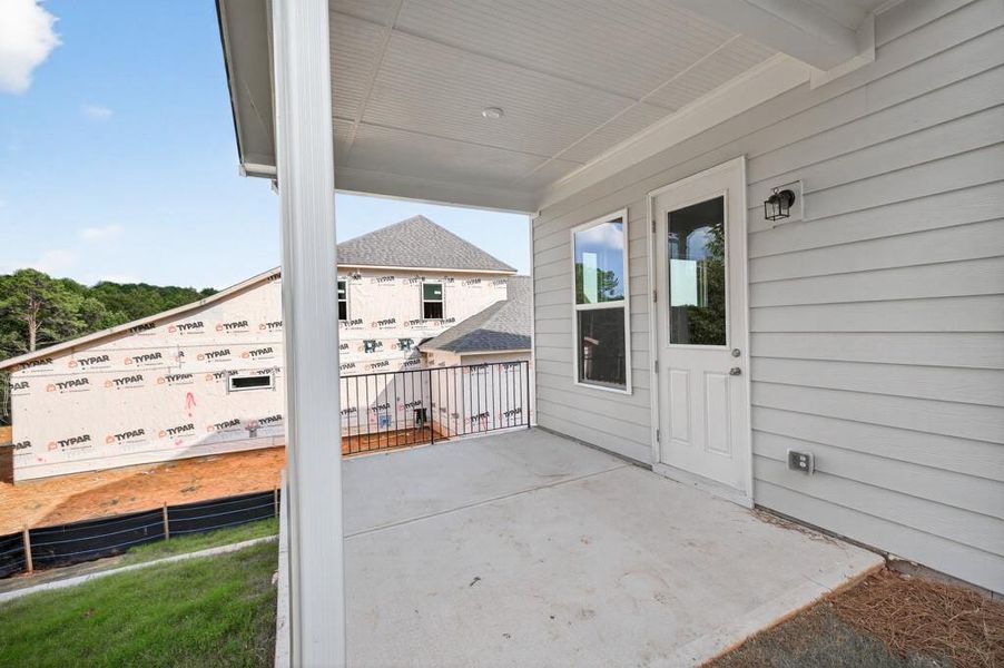 Furnished interior view inside a new home in Traditions of Braselton, Hoschton (Image 13).