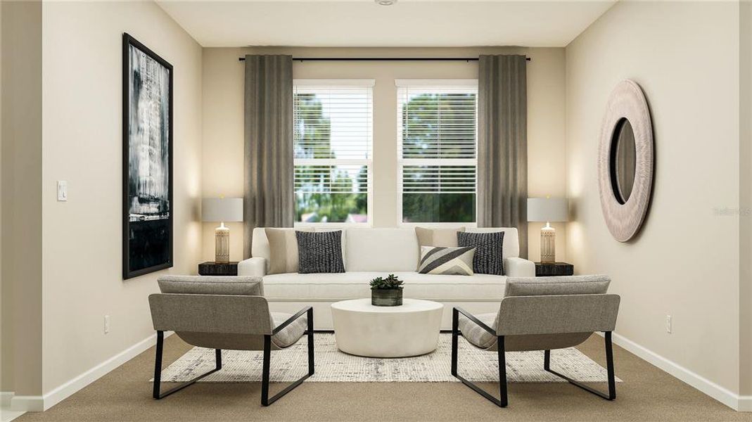 Furnished interior view inside a new home in Bridgewalk: Estate Collection, St. Cloud (Image 4). Furnished interior view inside a new home in Bridgewalk: Estate Collection, St. Cloud (Image 4).