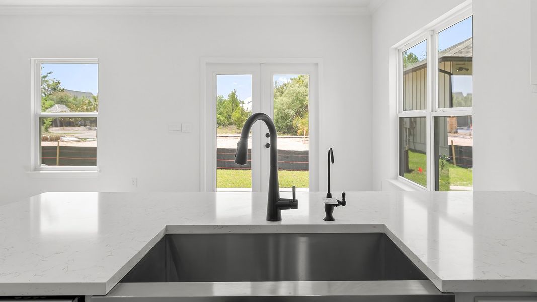 Close-up of interior finishes inside a home in Sanctuary Beach, Panama City Beach (Image 13).