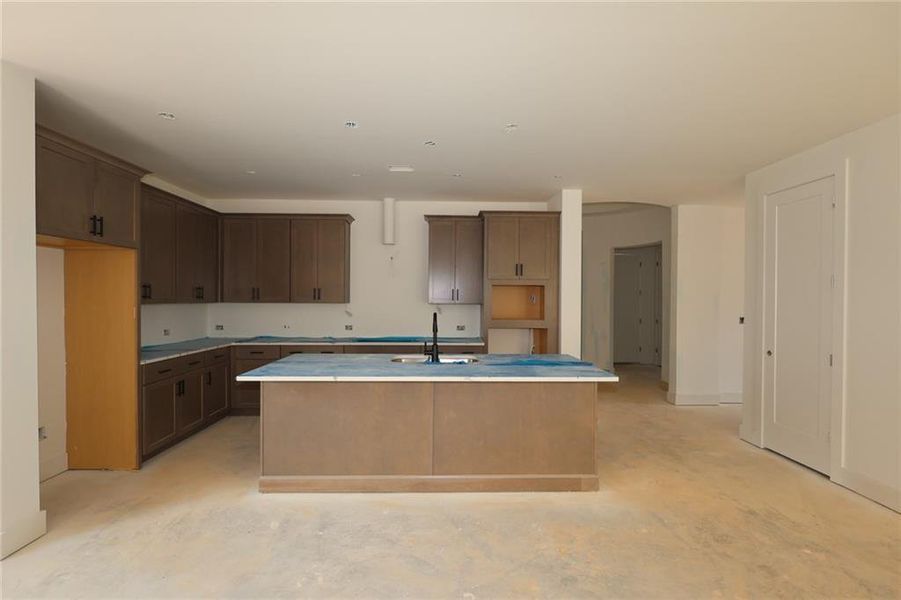 In-progress construction of a new home in Maple Grove at Towne Lake, Woodstock, GA (Image 4).