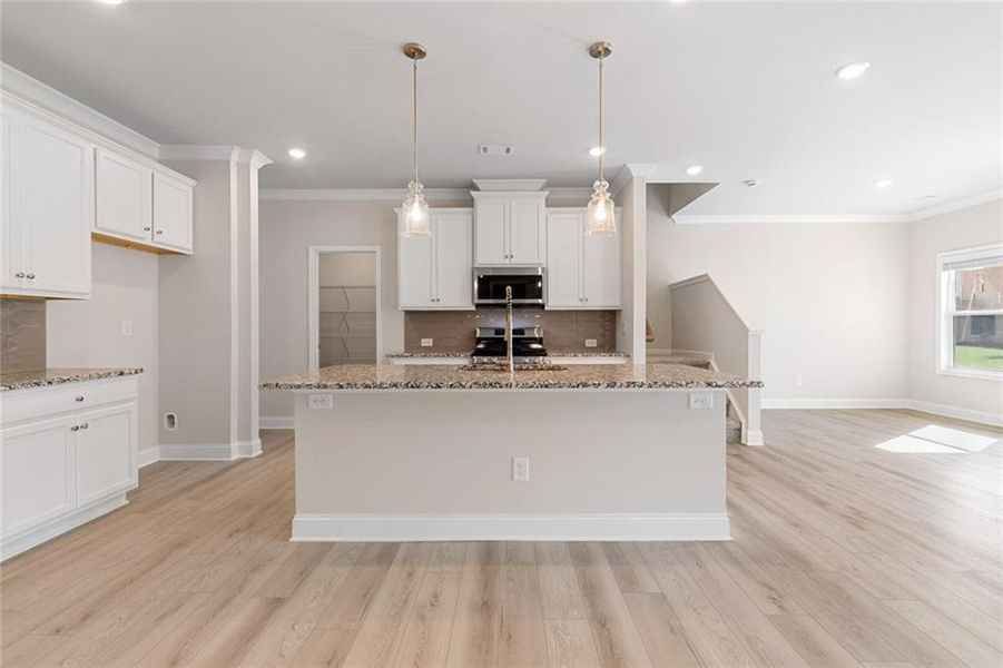 Furnished interior view inside a new home in Kentmere, Auburn (Image 4).