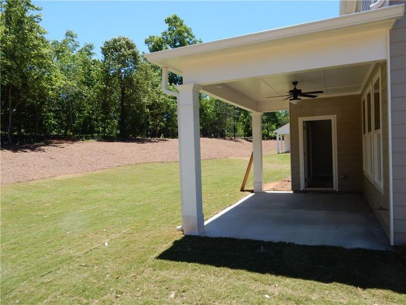 Exterior details and patio area of a home in , Demorest (Image 3).