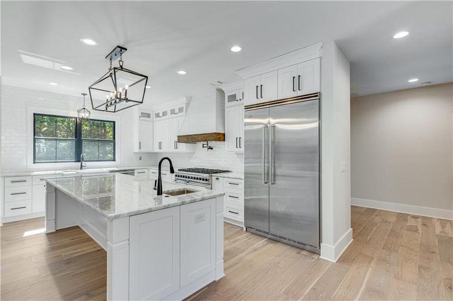 Furnished interior view inside a new home in , Cumming (Image 11).