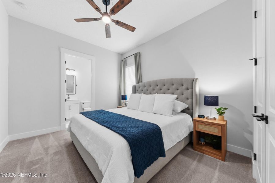 Furnished interior view inside a new home in , Ponte Vedra (Image 37).