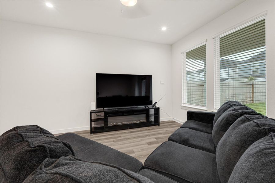 Furnished interior view inside a new home in , Houston (Image 6).