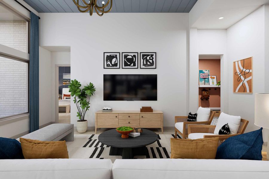 The Aubrey - Family Room