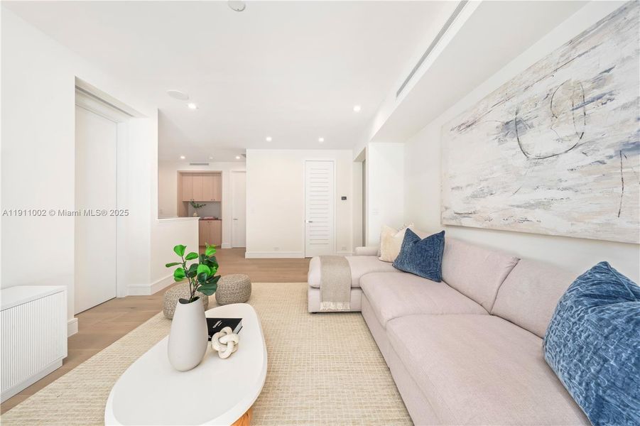 Furnished interior view inside a new home in , Miami (Image 42). Furnished interior view inside a new home in , Miami (Image 42).