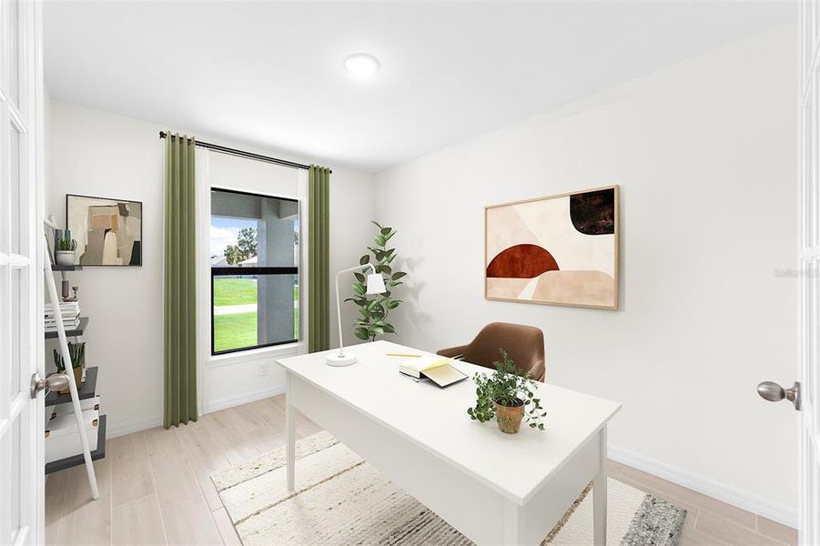 Furnished interior view inside a new home in , Port Charlotte (Image 10).