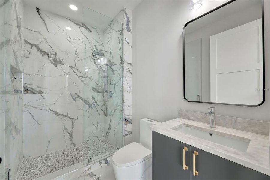 Furnished interior view inside a new home in , St. Petersburg (Image 53).