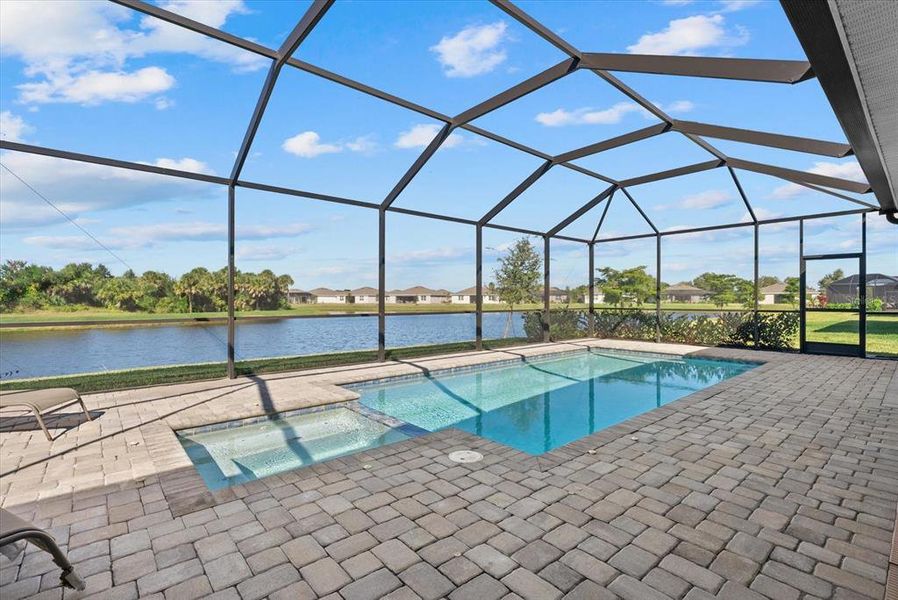 Exterior details and patio area of a home in , Englewood (Image 26).